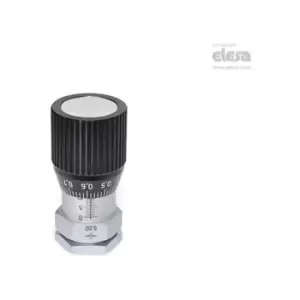 Image of ELESA Control knurled knob-GN 727-27-S1-SR