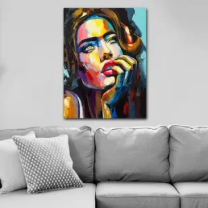 Image of 591553301_70100 Multicolor Decorative Canvas Painting