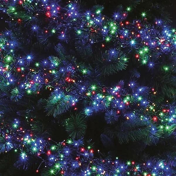 Image of Christmas Workshop 960 LED Multi-Colour Chaser Cluster Light 78460