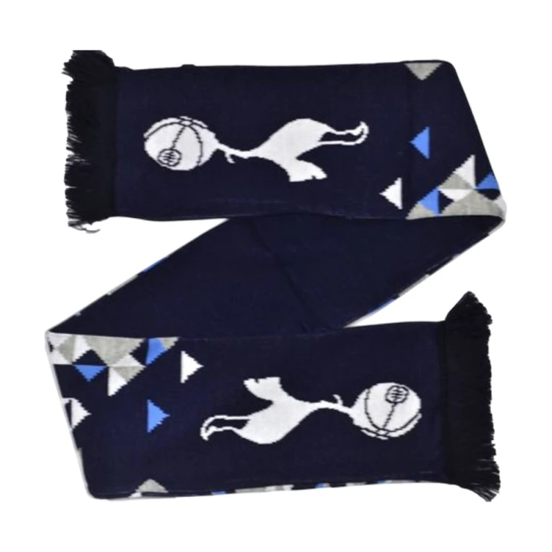 Image of Tottenham Hotspur FC Mens Particle Scarf in Mid Navy Mid Navy Male One Size