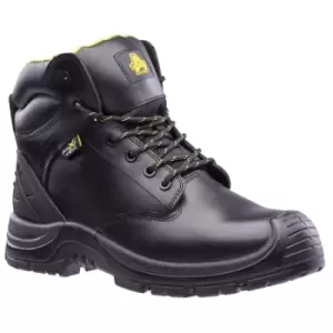Image of Amblers Unisex Adults Wrekin Waterproof Leather Safety Boot (11 UK) (Black)