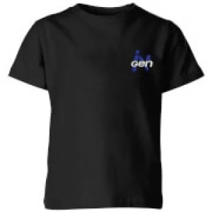 Image of Jurassic Park InGen Pocket Kids T-Shirt - Black - 5-6 Years