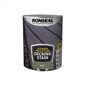 Image of Ronseal Ultimate Protection Decking Stain Willow 5 litre