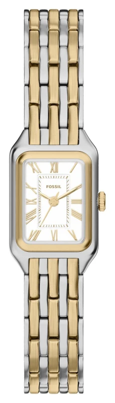Image of Fossil ES5468 Raquel Mini Three-Hand Quartz (18mm) White Watch