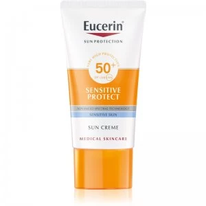 Image of Eucerin Sun Sensitive Protect Protective Face Cream SPF 50+ 50ml