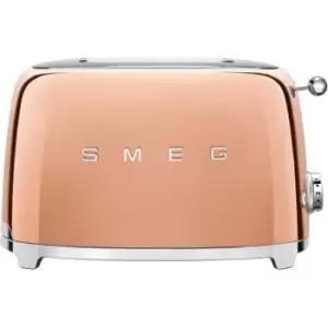 Image of SMEG 50s Retro Style TSF01RGUK 2 Slice Toaster