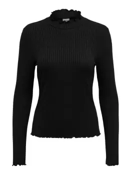 Image of ONLY Long Sleeved Top Women Black
