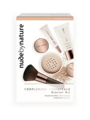 Image of Nude By Nature Complexion Essentials Starter Kit W4 Soft Sand, W4 Soft Sand, Women
