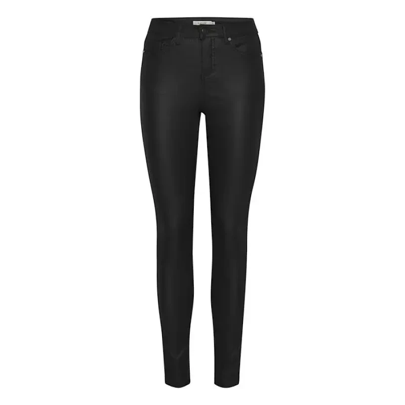Image of b.Young Womens jeans b.young Kato kito coated Noir Female 32