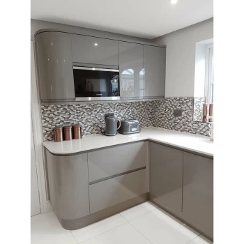 Image of Chelsea Mosaic Tiles 300mm x 300mm - Grey - Mosaic Warehouse