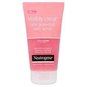 Image of Neutrogena Visibly Clear Pink Grapefruit Scrub 150ml