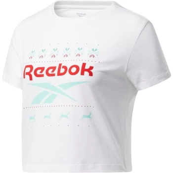 Image of Reebok Holiday Tee - White