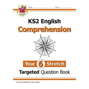 Image of New KS2 English Targeted Question Book: Challenging Comprehension - Year 6+ (with Answers) by CGP Books (Paperback, 2017)