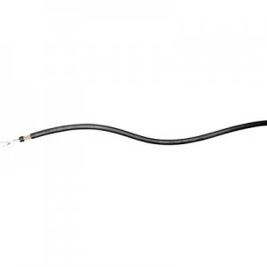 Image of Audio cable Li 02YSDY 1 x 2 x 0.22mm Black DRAKA