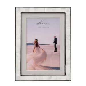 Image of Mother of Pearl Photo Frame 4" x 6" or 5" x 7" Without Mount