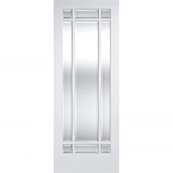 Image of Manhattan - Glazed White Primed Internal Door - 1981 x 762 x 35mm