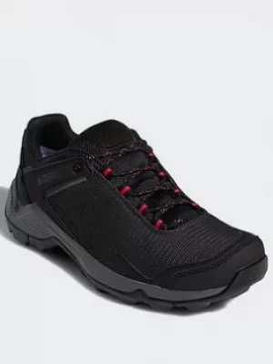 Image of adidas Terrex Eastrail Gore-tex Hiking Shoes, Grey/Black/Pink, Size 9, Women