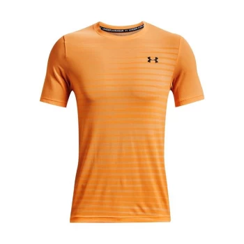 Image of Under Armour Vanish Short Sleeve T Shirt Mens - Omega Orange