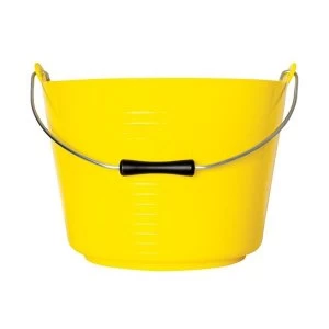 Image of Red Gorilla Flexible Tub Bucket 22 litre