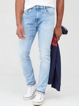 Image of Tommy Jeans Austin Slim Tapered Jean - Court Light Blue