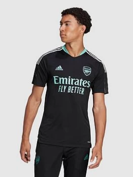 Image of adidas 21/22 Arsenal Training Tee - Black Size XL Men