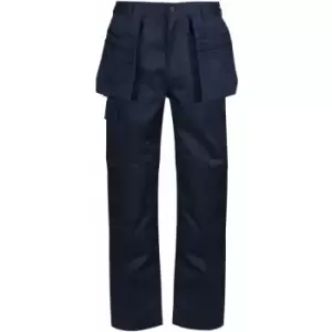 Image of Regatta Mens Pro Cargo Trousers (32R) (Navy) - Navy