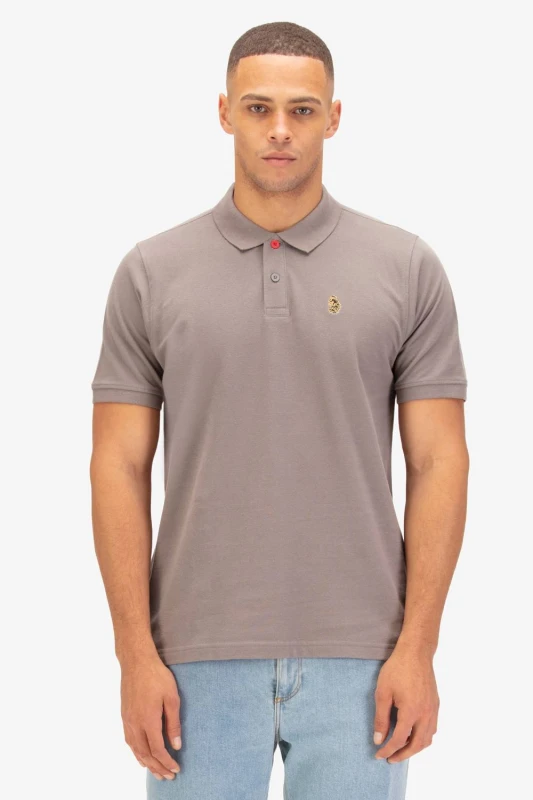 Image of Luke 1977 Luke 1977 Men New Mead Polo in Light Sand Size: large Light Sand L Male 5063494112074