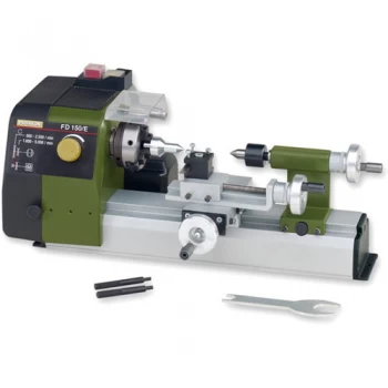 Image of Proxxon FD 150E Metal Working Lathe 502015 - Lathe Only - 24150