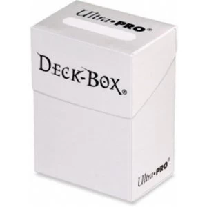 Image of Ultra Pro White Deck Box Single Unit