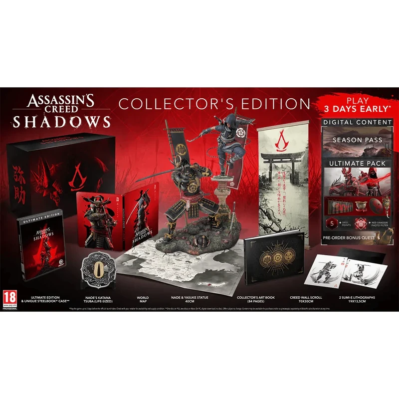 Image of Assassins Creed Shadows Collectors Edition PC Game