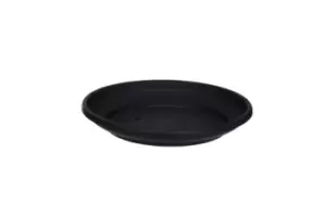 Image of Whitefurze 43cm Venetian Saucers for Round Planters, Black