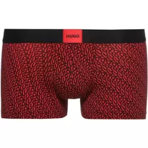 Image of Hugo AOP Trunks - Red