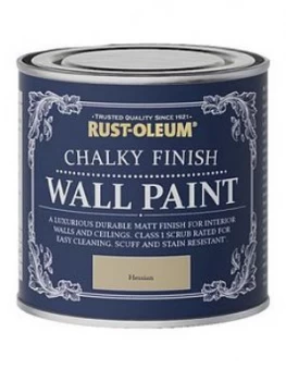Image of Rust-Oleum Chalky Wall Paint Hessian 125Ml