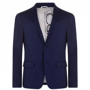 Image of Calvin Klein Fine Blazer - Navy Blazer