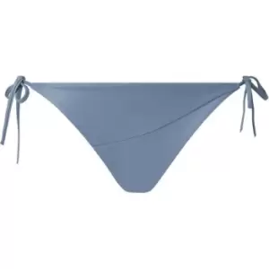 Image of Calvin Klein Side String Tie Bikini Bottoms - Blue