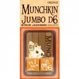 Image of Munchkin Jumbo D6 Orange