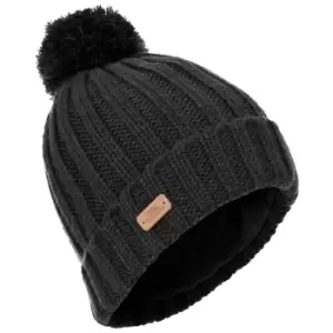 Image of Trespass Mens Thorns Beanie Hat (One size) (Black)