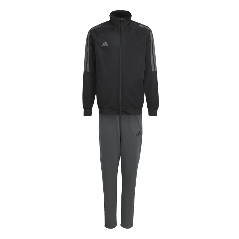 Image of adidas Essentials Sereno Tracksuit Junior Boys Black/Grey male 9-10 Years