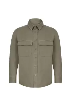 Image of Cotton Drill Overshirt