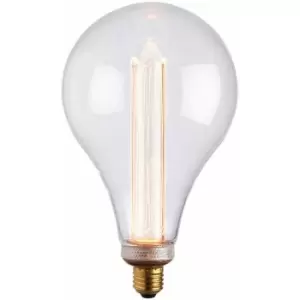 Image of Loops - vintage LED Filament Light Bulb clear glass E27 Screw 2.5W xl 243mm x 148mm Lamp