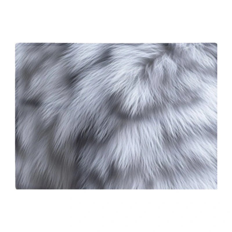 Image of Warren Reed Designer Fur Print Silver Fox Chopping Board