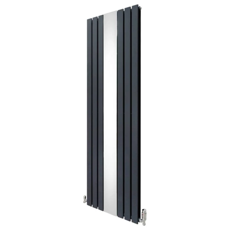 Image of MONSTER-SHOP Flat Panel Radiator With Mirror 1800mm x 565mm & trv Chrome 5055986194606