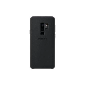 Image of Samsung EF XG965ABEGWW Galaxy S9 Alcantara Cover in Black