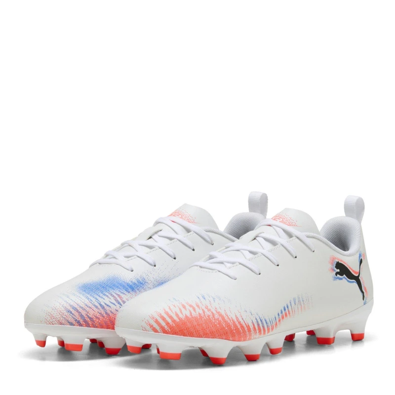 Image of Puma Puma Future 8 Play F Wht-Blk-Glw Red unisex C13 (31.5)