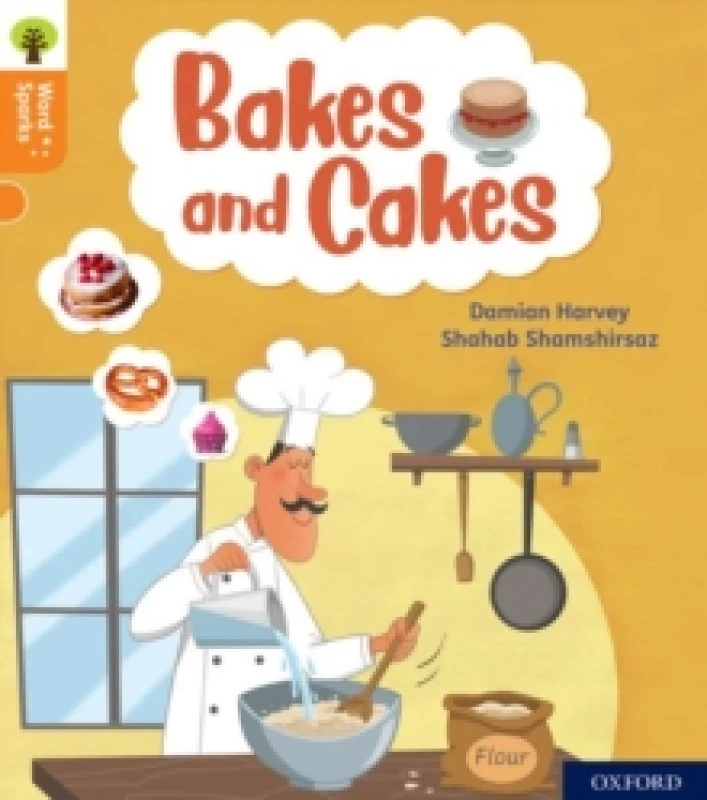 Image of Damian Harvey Oxford Reading Tree Word Sparks: Level 6: Bakes and Cakes Book Multi unisex