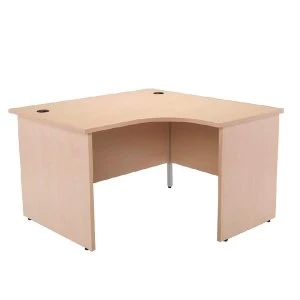 Image of Jemini Maple Right Hand Panel End Radial Desk 1200mm KF838062