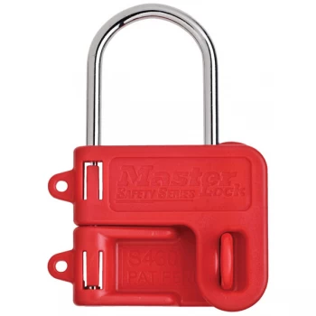 Image of Master Lock S430 Two Padlock Lockout Hasp - 4mm Shackle