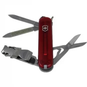 Image of Victorinox Nail Clip 580 0.6463.T Swiss army knife No. of functions 8 Ruby red