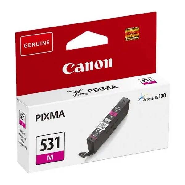 Image of Canon CLI-531M Magenta Ink Cartridge - 6120C001 (Original)