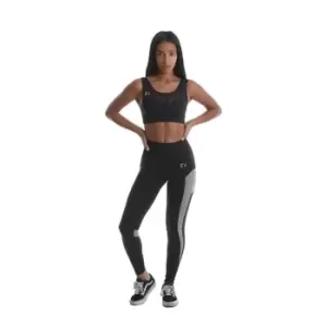 Image of Ript Contrast Panel Leggings Ladies - Black